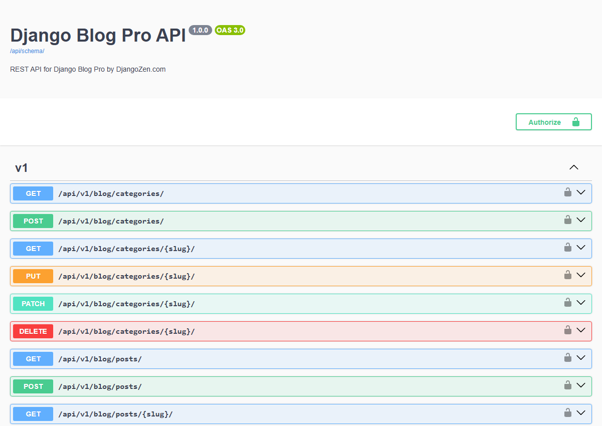 API Documentation